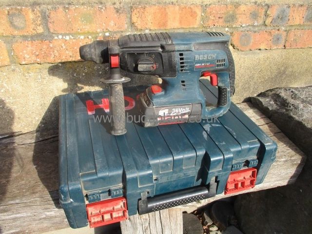 Bosch sds battery drill hot sale